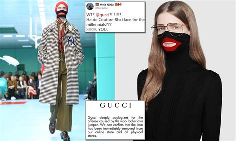 gucci balaclava buy|did gucci do blackface.